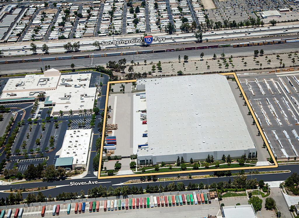 17300 Slover Ave Aerial View
