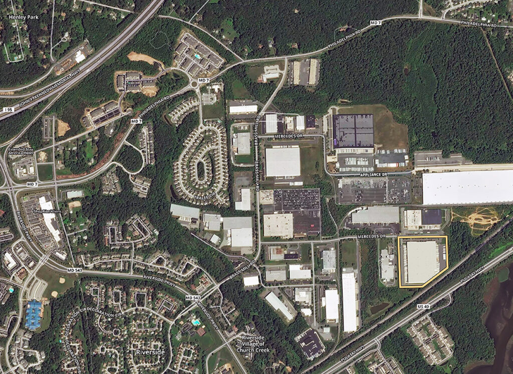 4622 Mercedes Drive Aerial View
