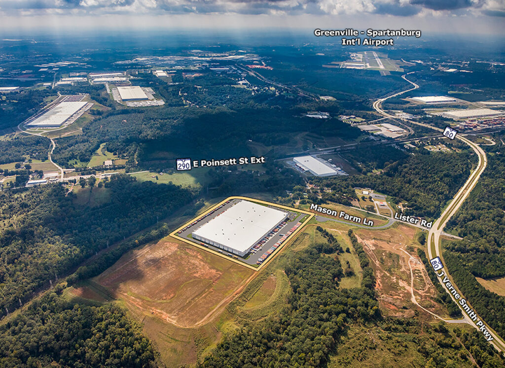 550 Mason Farms Lane Aerial View