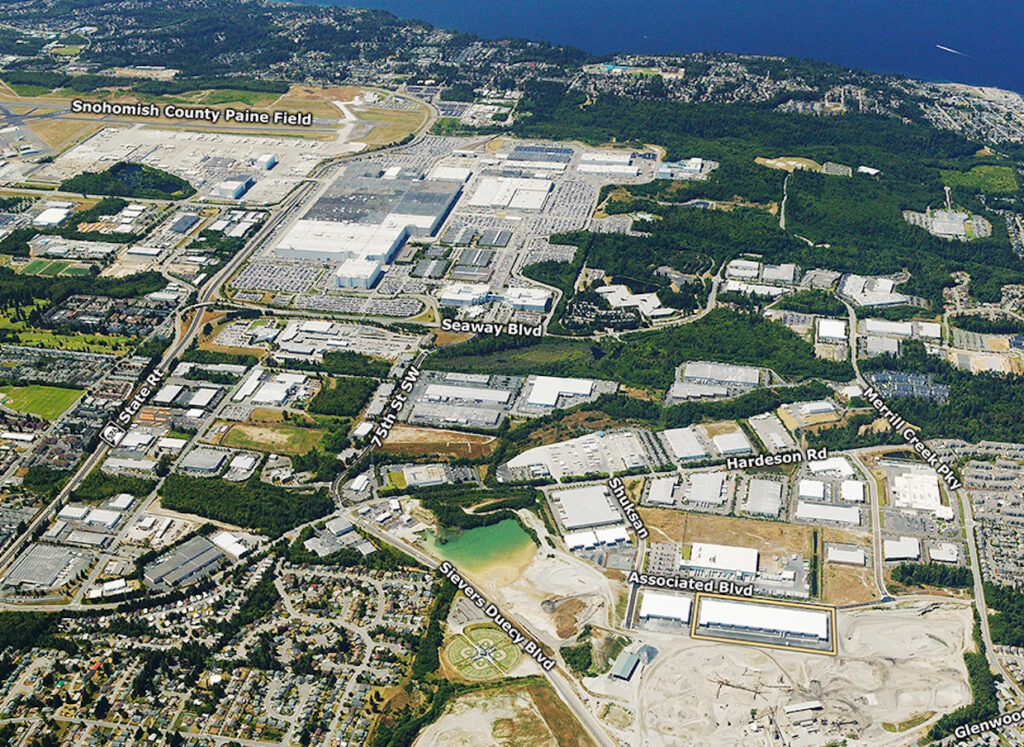 Everett Commerce Center B Aerial View