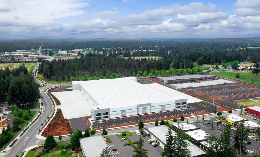 Lacey Industrial Center Aerial View