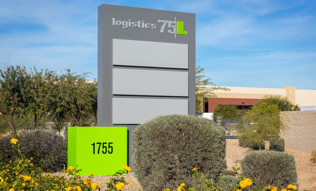 Logistics Center 75 Signage