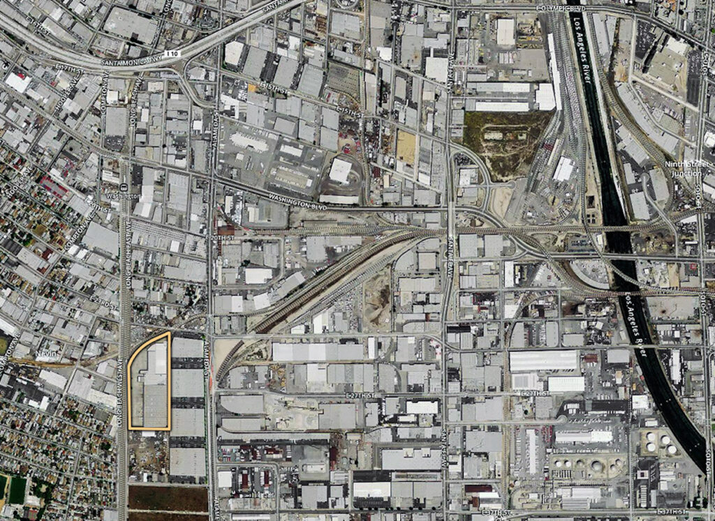 Los Angeles Food Center Aerial View
