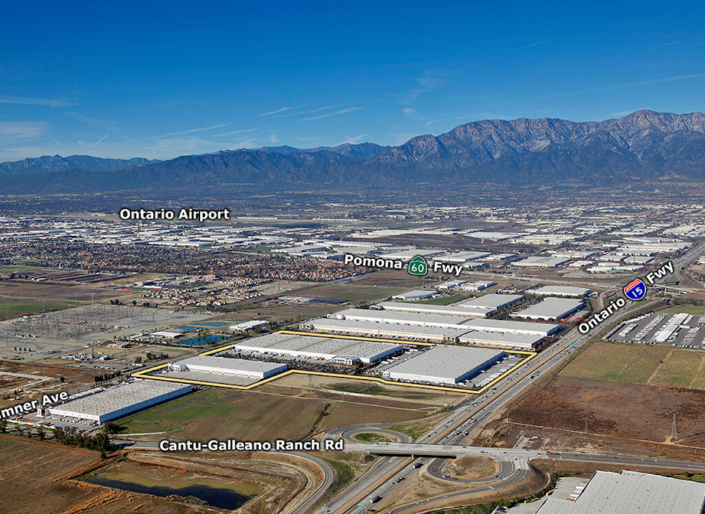 Mira Loma Distribution Center Aerial View