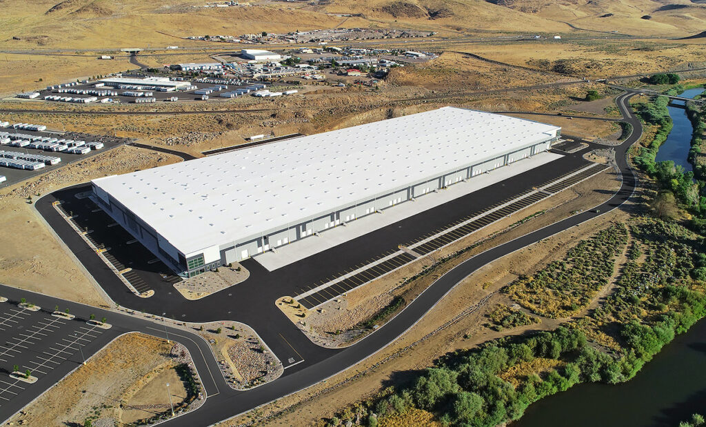 Mustang Industrial Park Aerial View