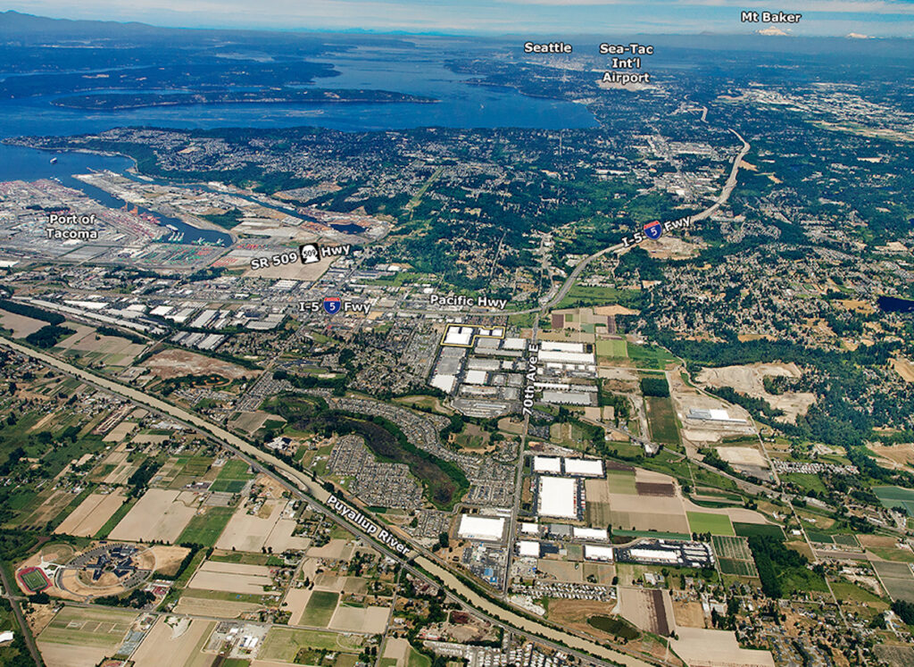 Portside Industrial Center Aerial View