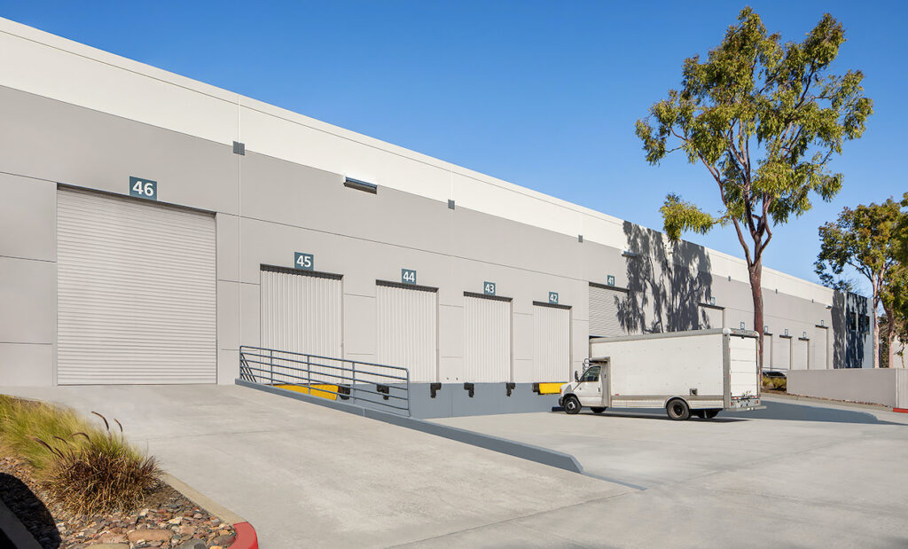 Rancho Bernardo Distribution Center Exterior Building Garages