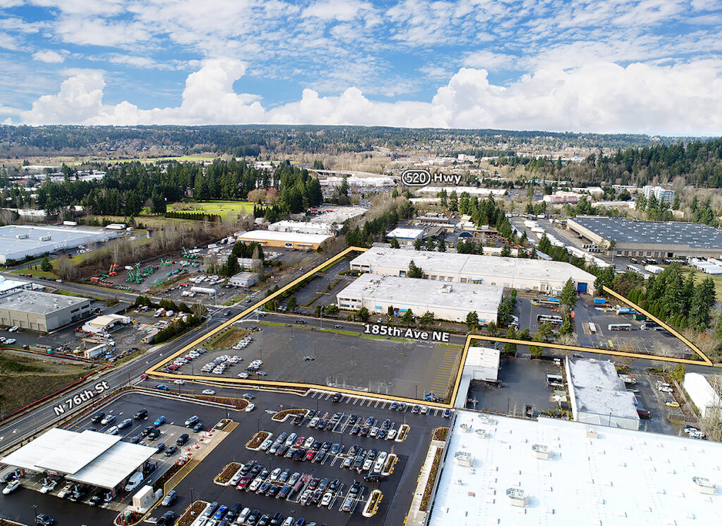 Redmond Commerce Center Aerial View