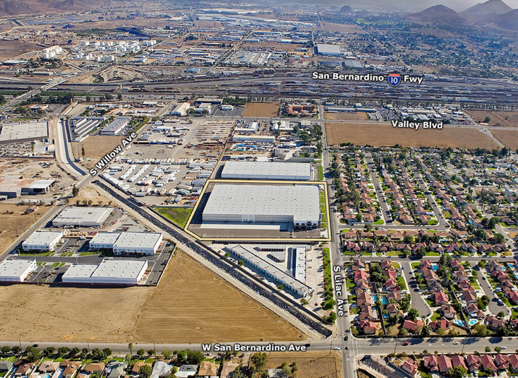 Rialto Industrial Center Aerial View