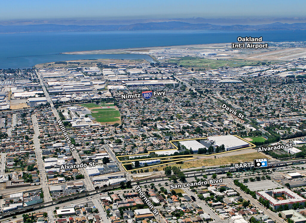 San Leandro Business Park Aerial View