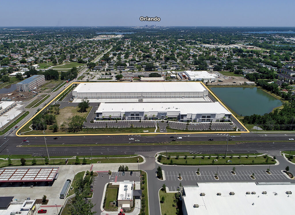 Sand Lake Commerce Center Aerial View